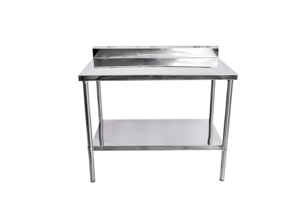 Mesa de acero inoxidable mesa de muro